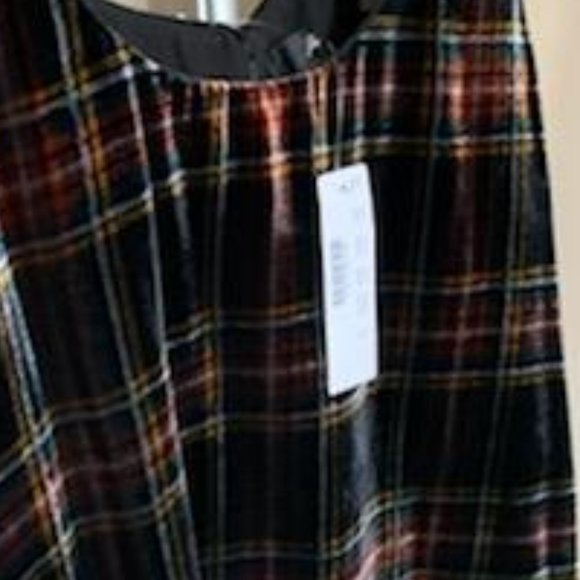 J Crew Stewart Tartan top - Picture 4 of 8